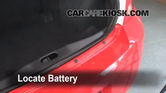 2010 Chevrolet Cobalt LT 2.2L 4 Cyl. Sedan (4 Door) Batterie Changement